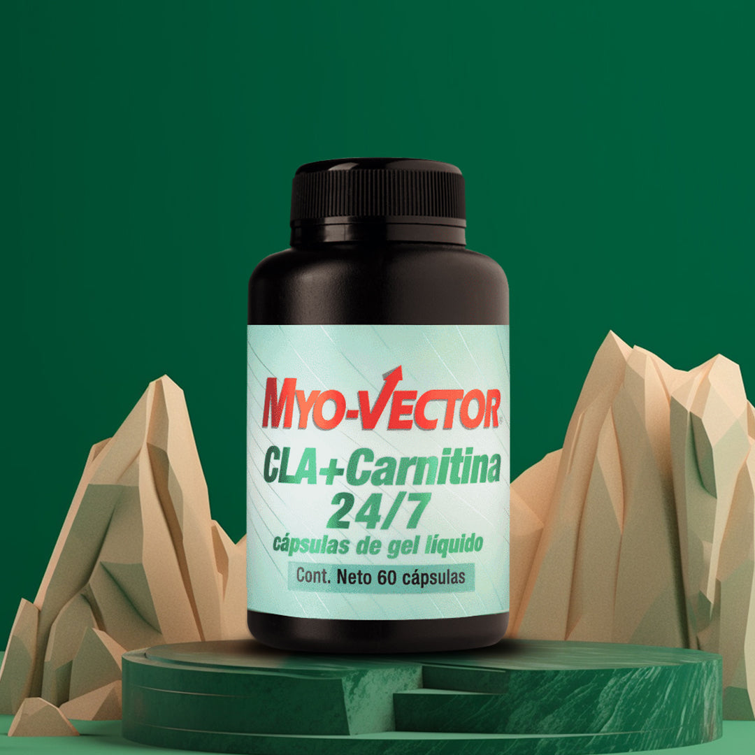 CLA + Carnitina (Gel) by MyoVector | 60cap. CLA + Carnitina (Gel) by MyoVector | 60cap.