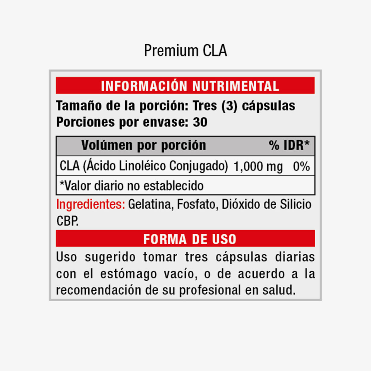 CLA Premium | 90cap.