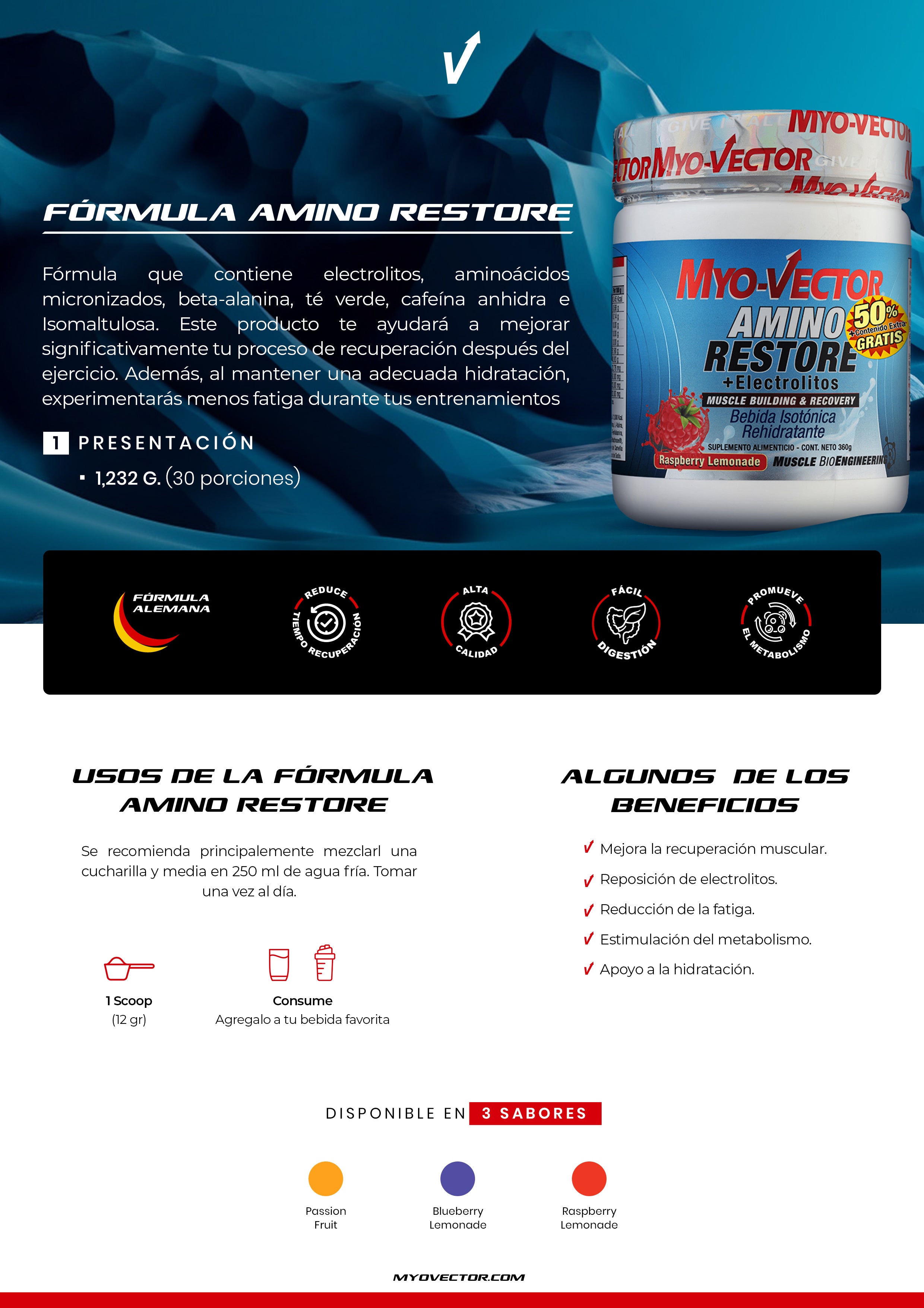 Amino Restore | 360g